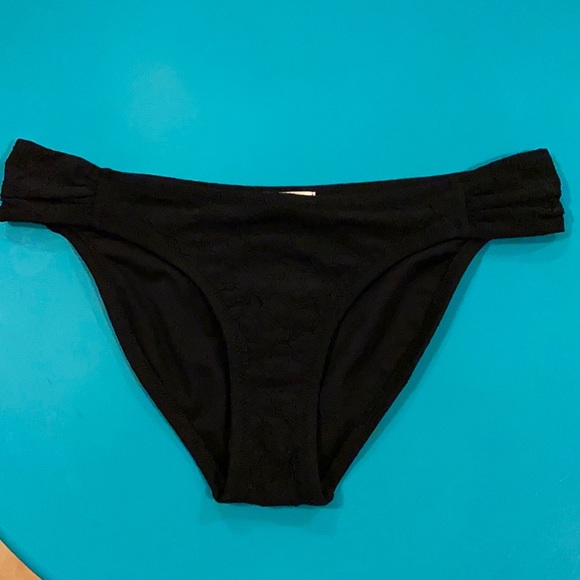 Ralph Lauren Women's Beach Club Shirred Bikini Swim Bottom Pink Size 10 main image 0